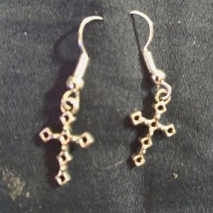 Cross earrings